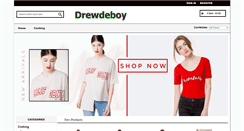 Desktop Screenshot of drewdeboy.com