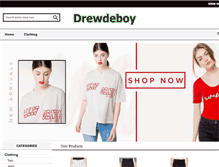 Tablet Screenshot of drewdeboy.com